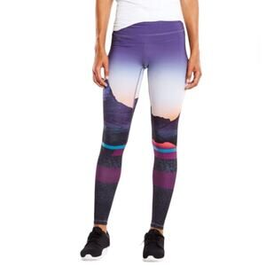 Lucy Hatha Desert Print Full Length Leggings Small